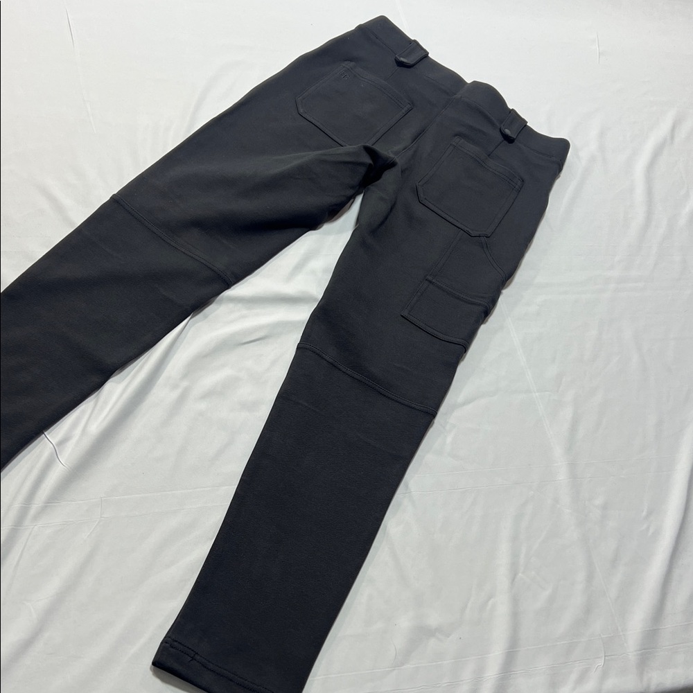 NWOT Betabrand Dress/Yoga Pants Workwear Utility Cargo Carpenter Black size S - Picture 4 of 9